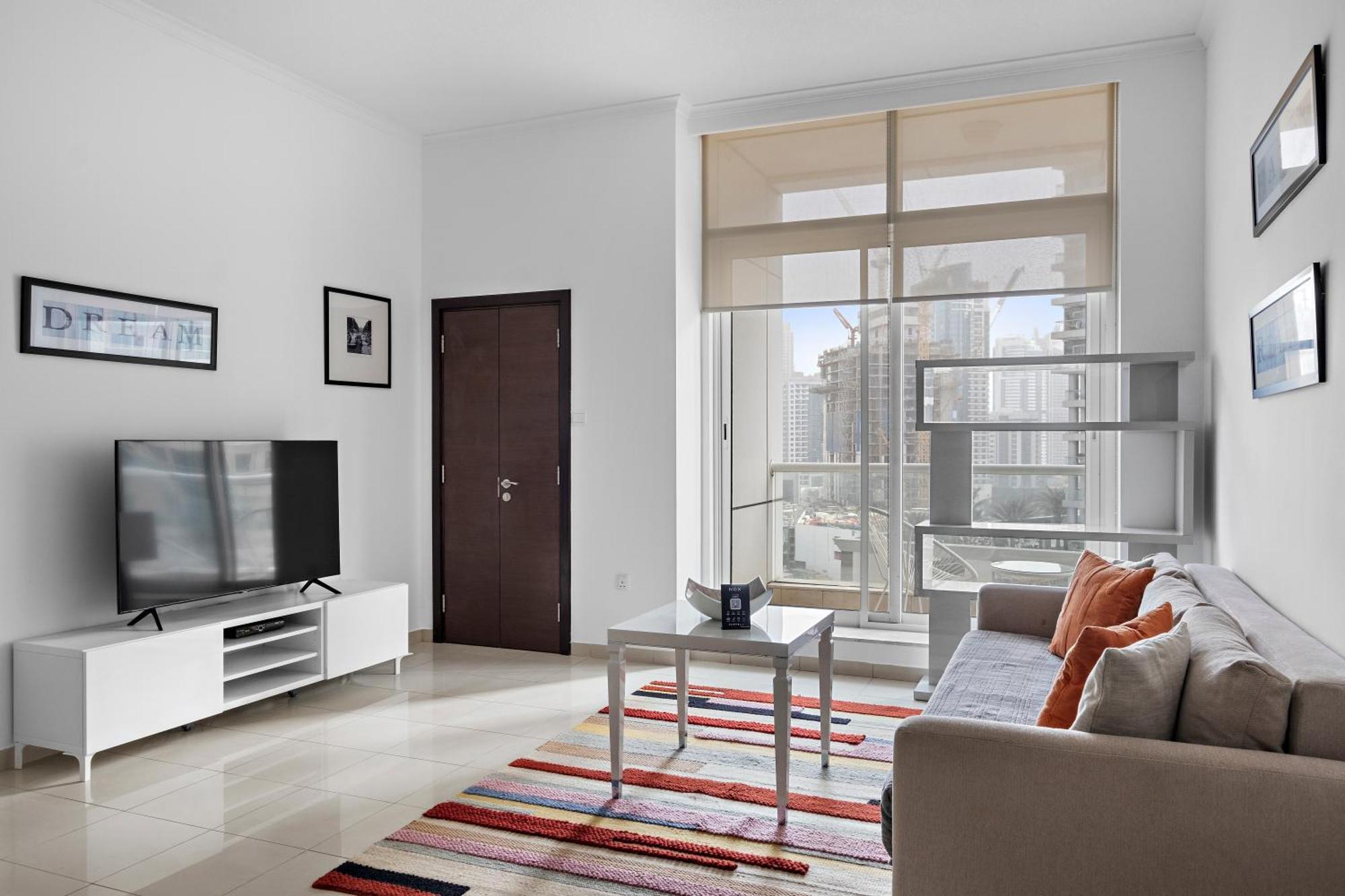 Апартаменты Spacious 1Br Botanica Towers, Dubai Marina Экстерьер фото