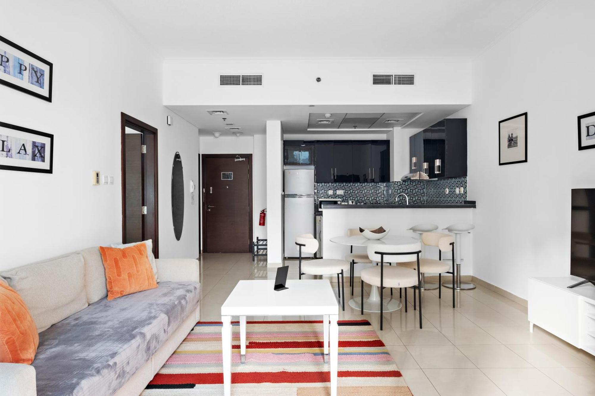 Апартаменты Spacious 1Br Botanica Towers, Dubai Marina Экстерьер фото
