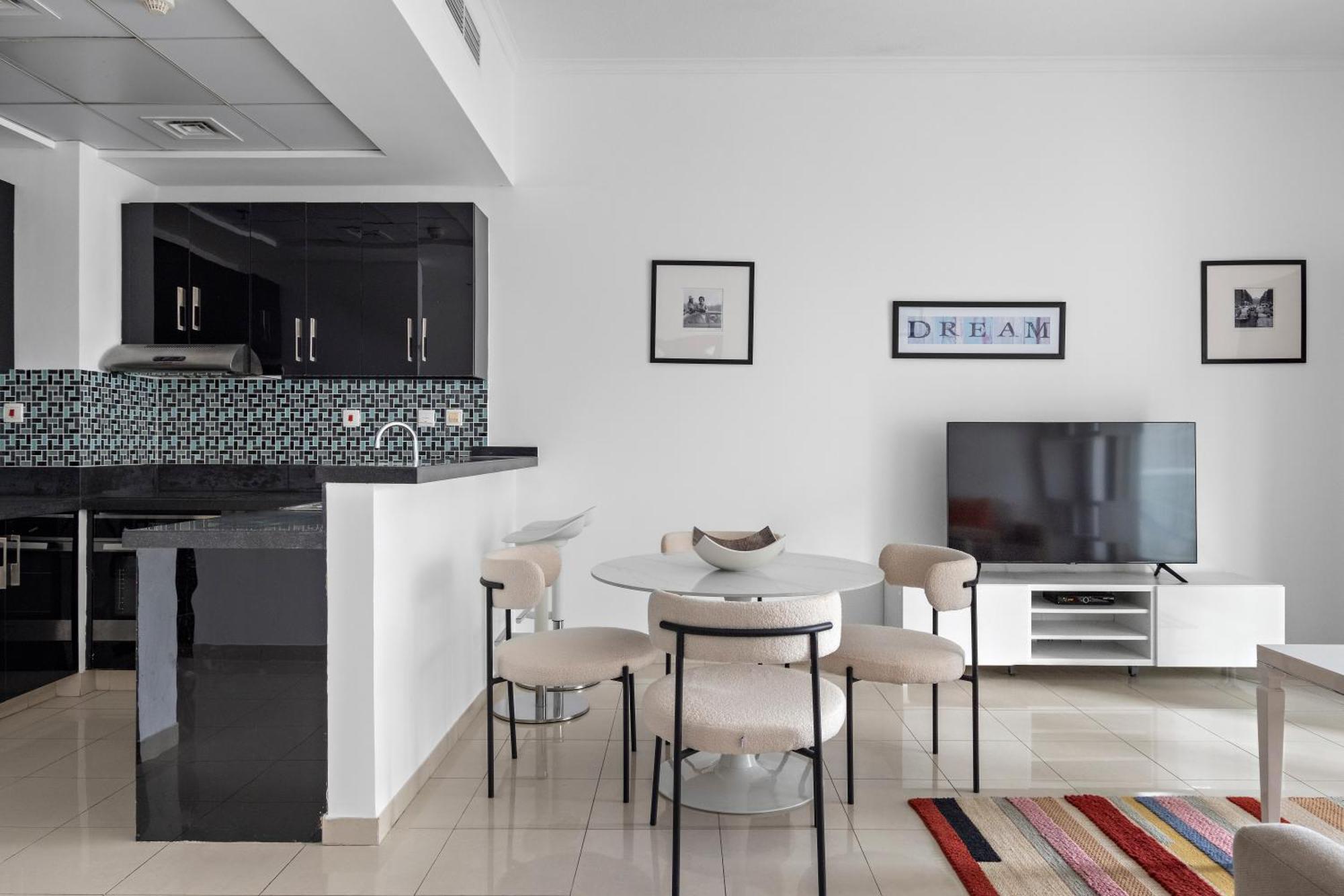 Апартаменты Spacious 1Br Botanica Towers, Dubai Marina Экстерьер фото