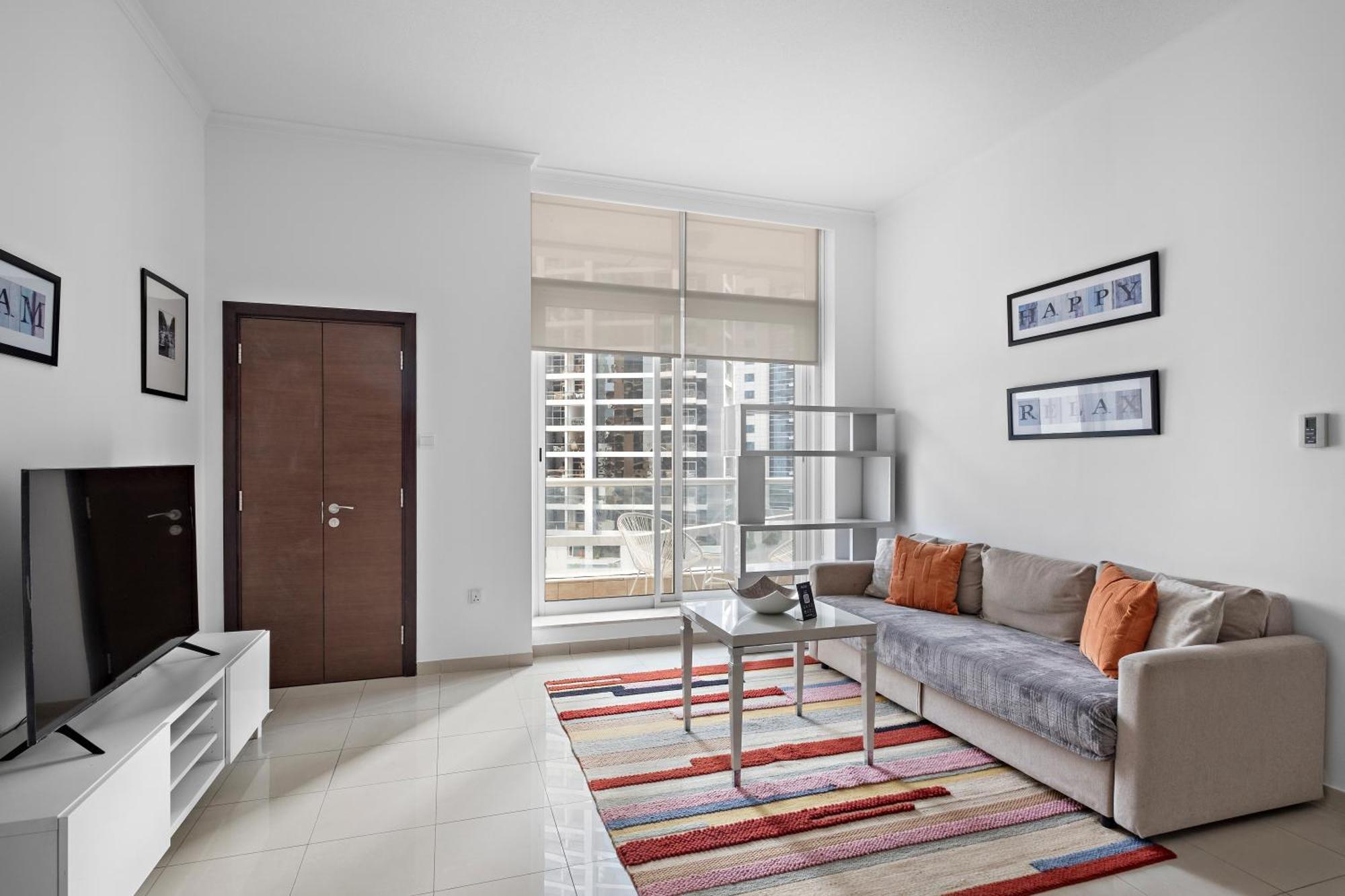 Апартаменты Spacious 1Br Botanica Towers, Dubai Marina Экстерьер фото